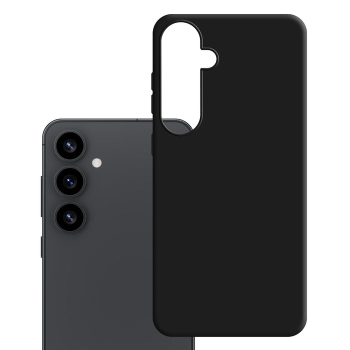3mk Hardy MagSilicone Case for Samsung Galaxy S25 - Black