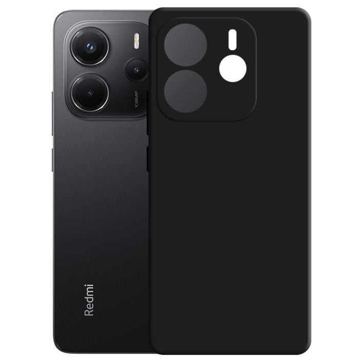 3mk Matt Case Pro case for Xiaomi Redmi Note 14 4G - matte black