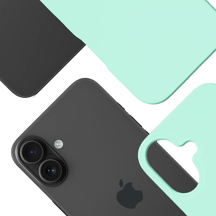 3mk Hardy MagSilicone Case for Apple iPhone 16 - Mint