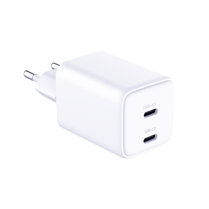 3mk Hyper Charger PD 45W QC4+ PPS 2C Super-Fast Charge 2.0 Wall Charger - White