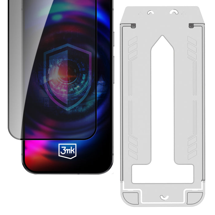 3mk Hardglass Max Privacy Tempered Glass for Samsung Galaxy S25 FE