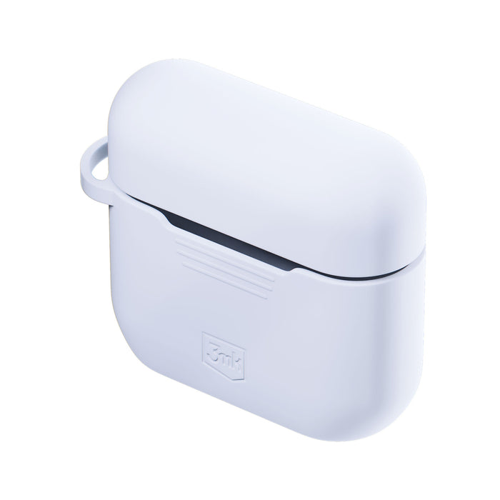 3mk Silicone AirPods Case for AirPods Pro 3 - White