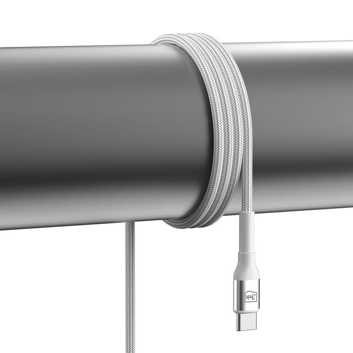 3mk Hyper Cable N-SERIES USB-A / USB-C 1m 9V/2A 18W / white