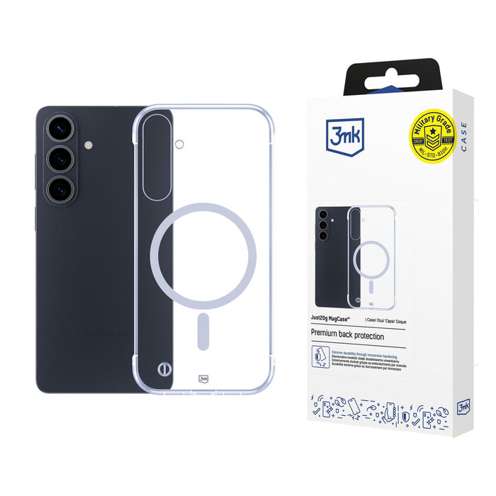 3mk Just20g MagCase for Samsung Galaxy S26 Pro - Transparent