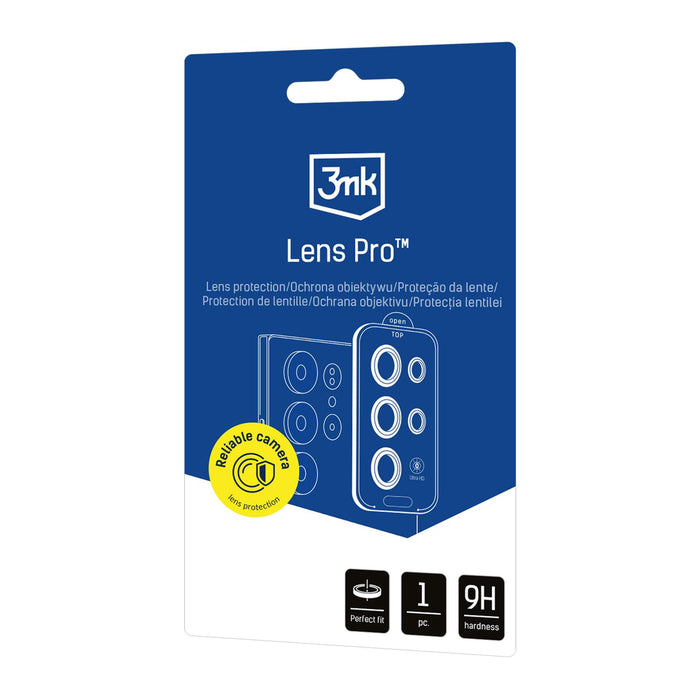 3mk Lens Protection Pro Black Hybrid Glass for the Camera Lens on Samsung Galaxy S26+