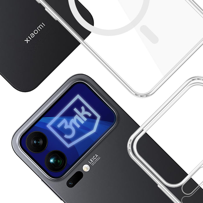 3mk Armor MagCase for Xiaomi 17 Pro Max - transparent