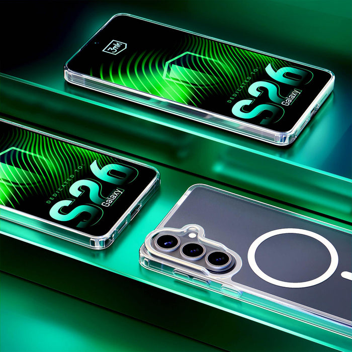 3mk Armor MagCase for Samsung Galaxy S26 Pro - Transparent