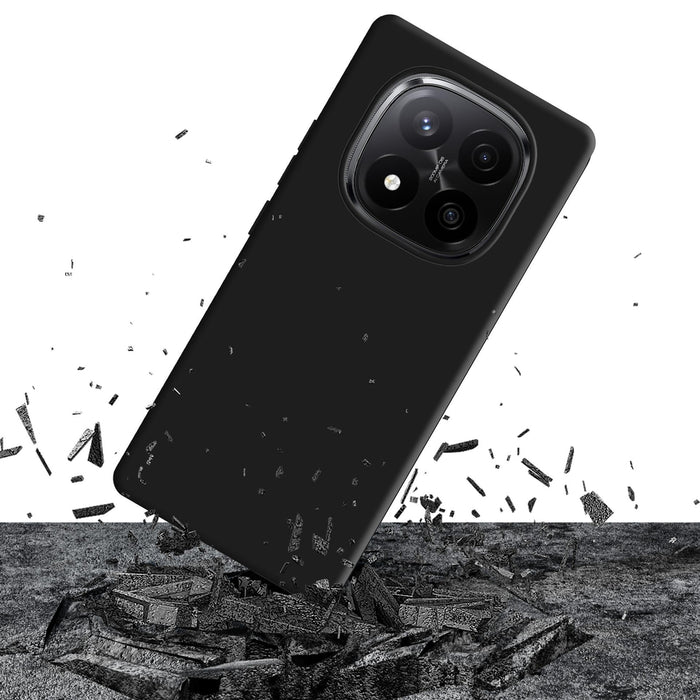 3mk Matt Case Pro case for Xiaomi Redmi Note 15 5G - black