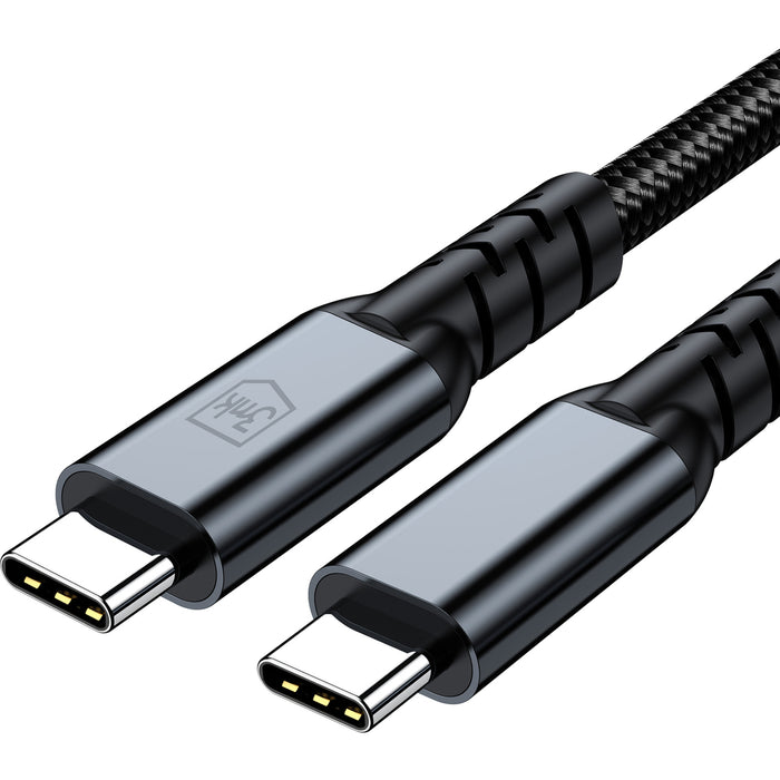 3mk Hyper Cable N-SERIES Thunderbolt 4 USB-C / USB-C 1m 48V/5A 40Gb/s 240W 8K60Hz - black