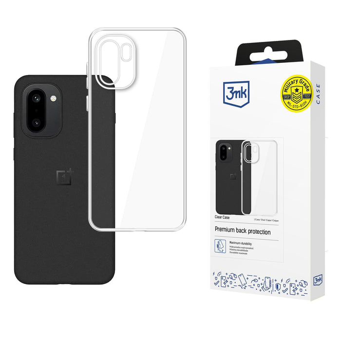 3mk Clear Case for OnePlus 15R - transparent