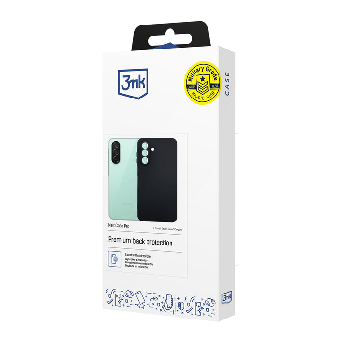 3mk Matt Case Pro for Samsung Galaxy A27 5G - Matte Black