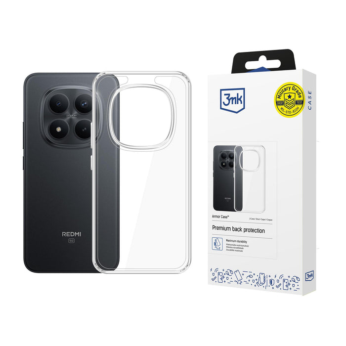 3mk Armor Case for Xiaomi Redmi note 15 Pro - transparent