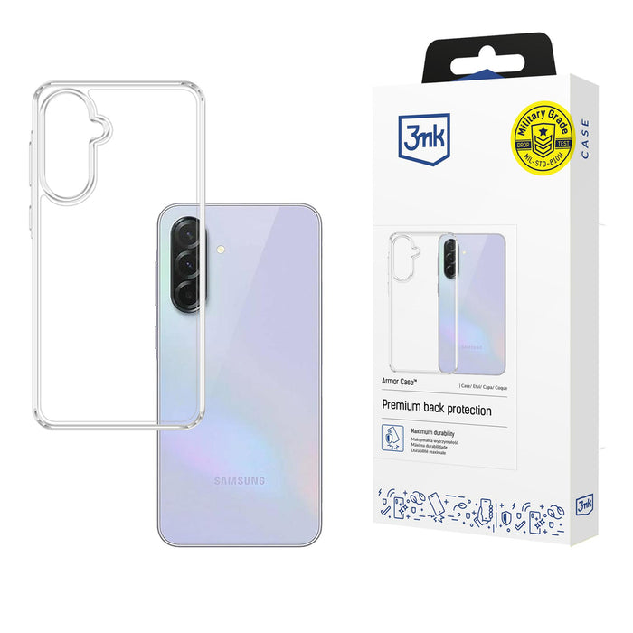 3mk Armor Case for Samsung Galaxy A37 - transparent