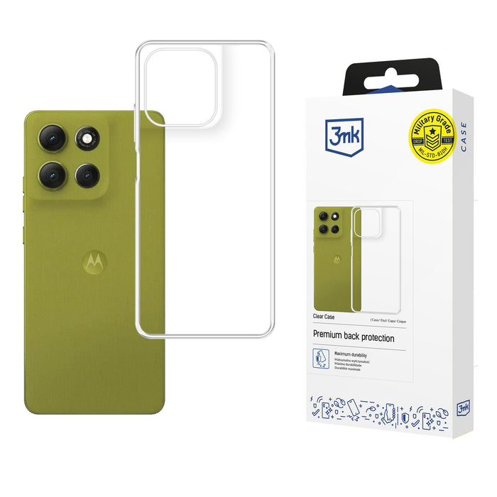 3mk Clear Case for Motorola Moto G86 / G86 Power - transparent