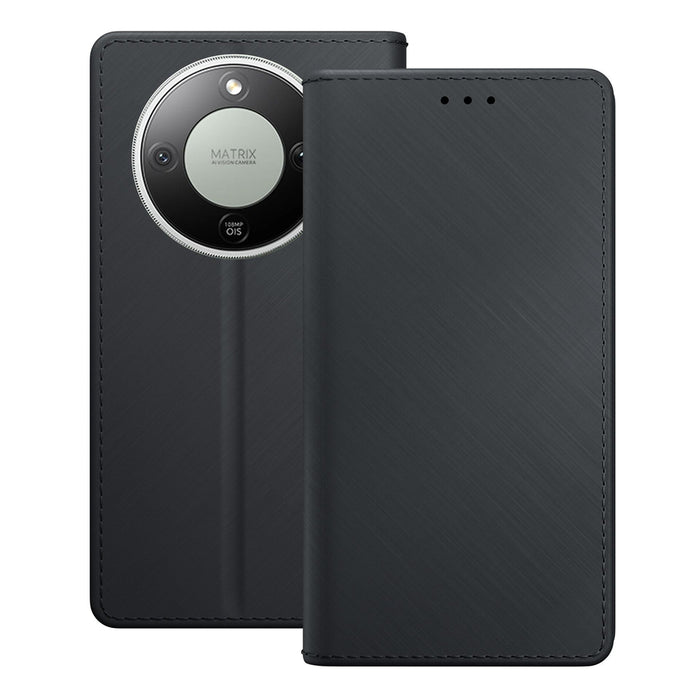 3mk Wallet Case for Honor Magic 8 Lite - Black