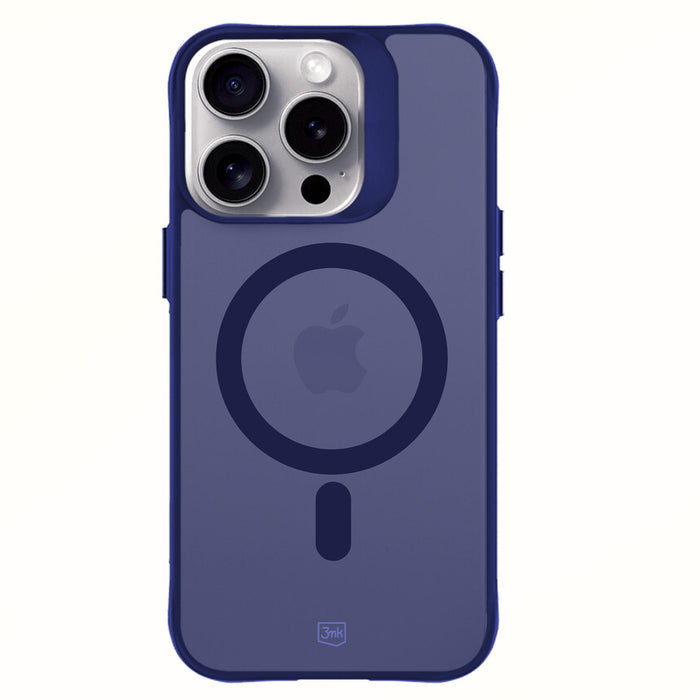 3mk Smoke MagCase for iPhone 16 Pro - Blue-Translucent