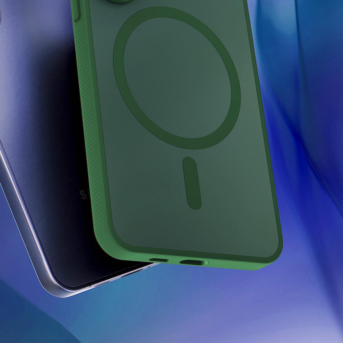 3mk Smoke MagCase for iPhone 16 - Green-Translucent