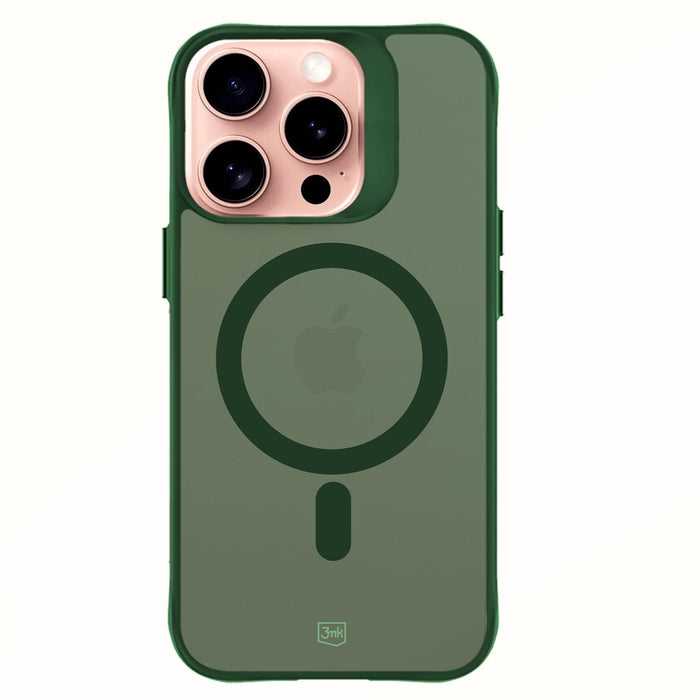 3mk Smoke MagCase for iPhone 16 Pro Max - Green-Translucent