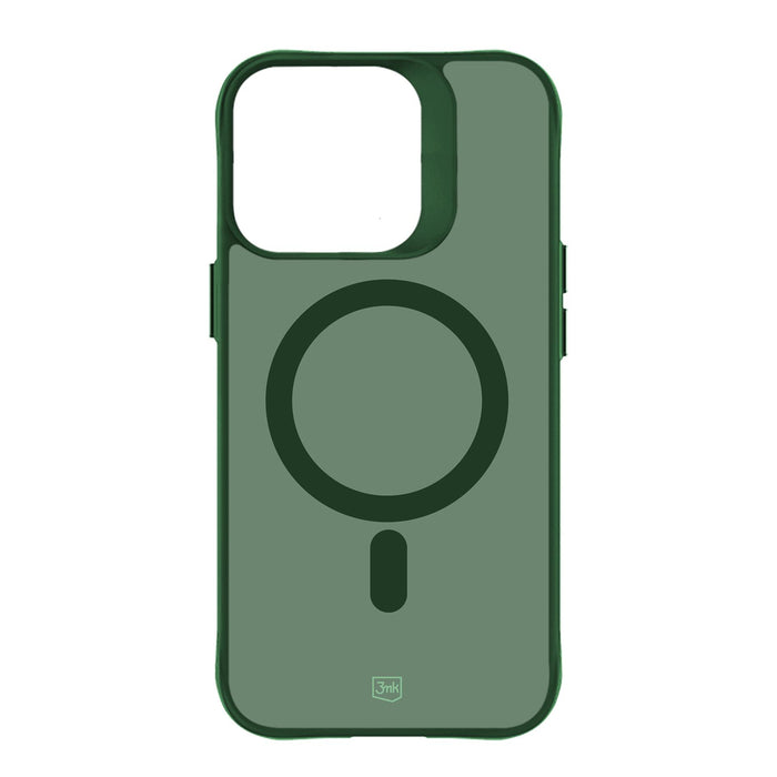 3mk Smoke MagCase for iPhone 16 Pro Max - Green-Translucent