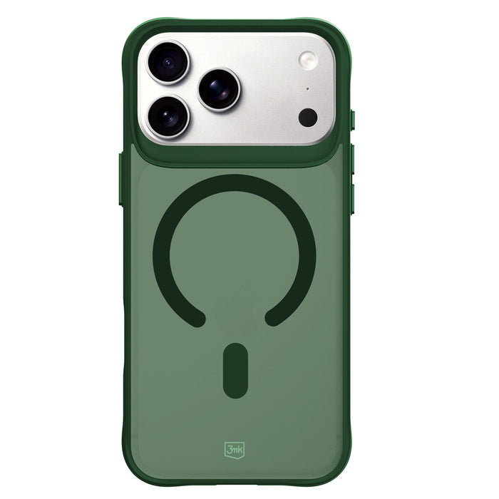 3mk Smoke MagCase for iPhone 17 Pro - Green-Translucent