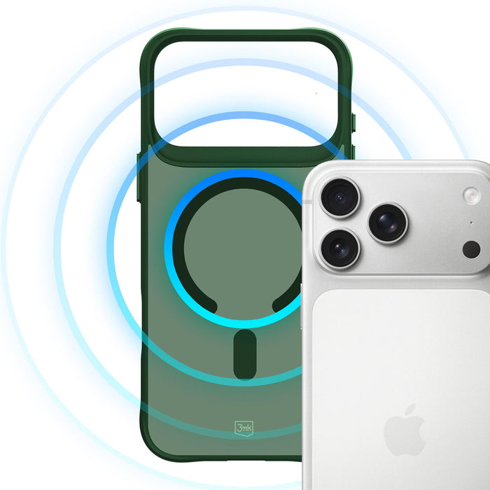 3mk Smoke MagCase for iPhone 17 Pro Max - Green
