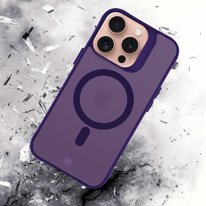 3mk Smoke MagCase for iPhone 16 Pro - Purple
