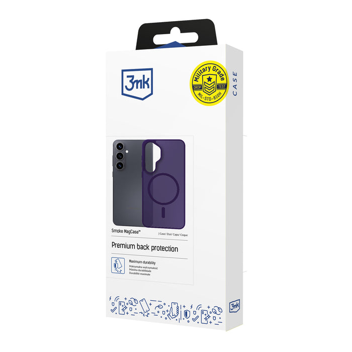 3mk Smoke MagCase for iPhone 17 Pro - Purple-Translucent
