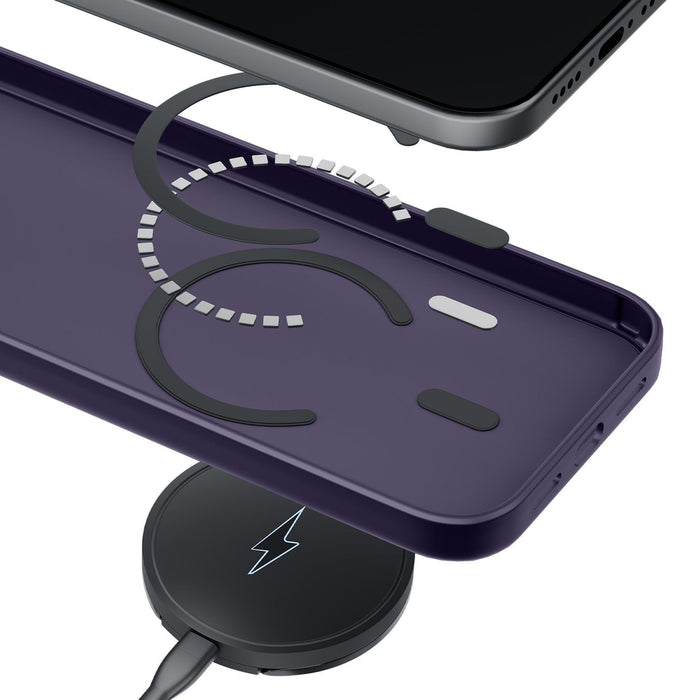 3mk Smoke MagCase for iPhone 17 Pro Max - Purple-Translucent