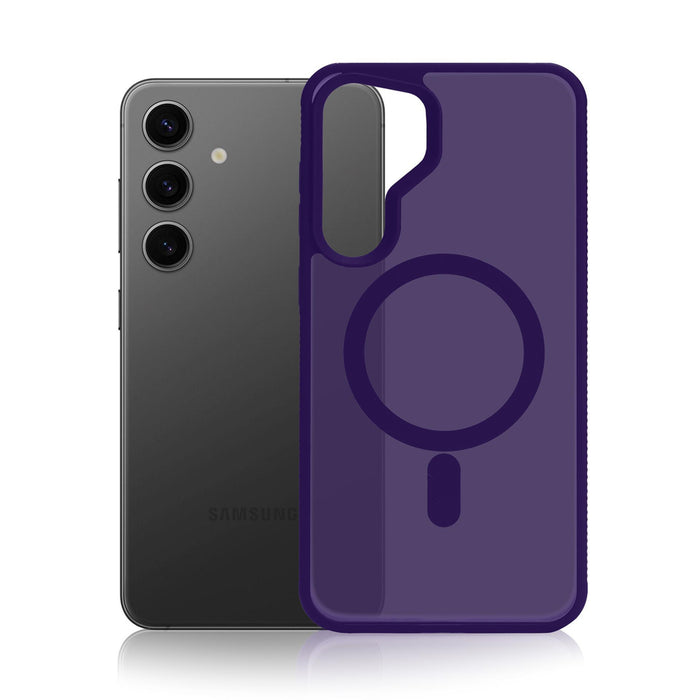 3mk Smoke MagCase for Samsung Galaxy S25 - purple