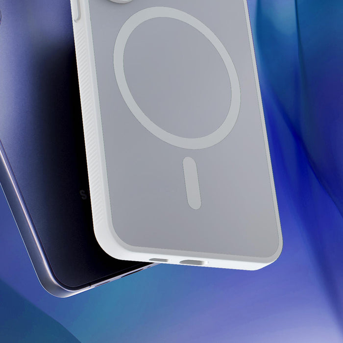 3mk Smoke MagCase for iPhone 17 Pro - White-Translucent