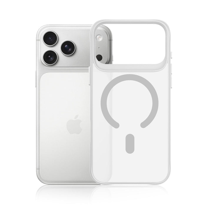 3mk Smoke MagCase for iPhone 17 Pro Max - White-Translucent