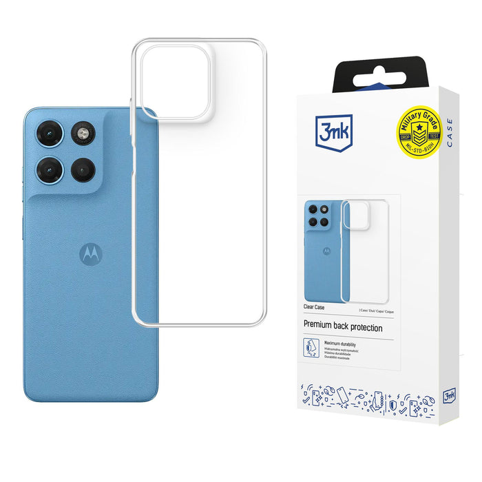 3mk Clear Case for Motorola Moto G17 / G17 Power - transparent