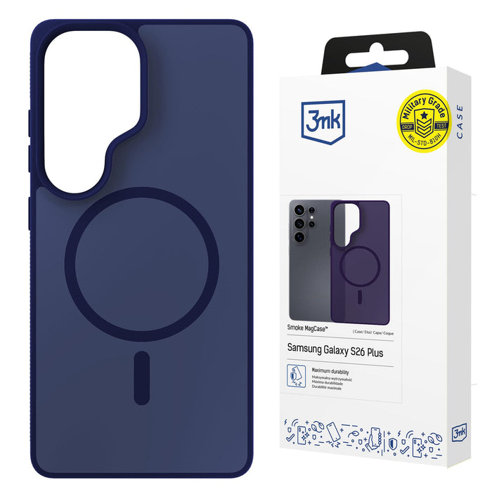 Samsung Galaxy S26 Ultra - 3mk Smoke MagCase Blue