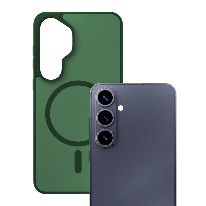 3mk Smoke MagCase for Samsung Galaxy S26+ - green