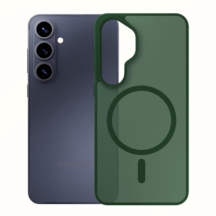 3mk Smoke MagCase for Samsung Galaxy S26+ - green