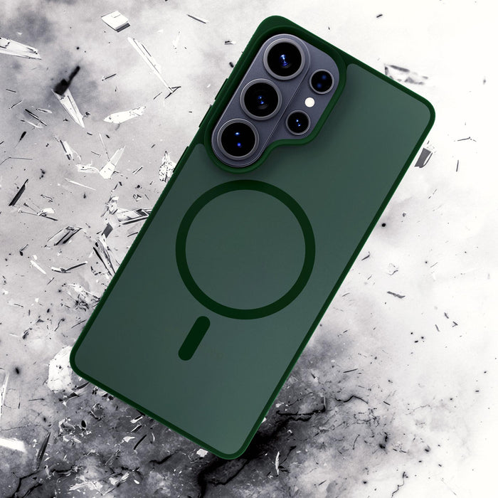 3mk Smoke MagCase for Samsung Galaxy S26 Ultra - green