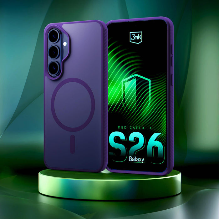 3mk Smoke MagCase for Samsung Galaxy S26+ - purple