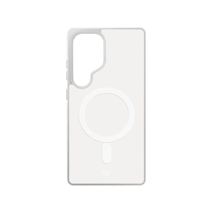 3mk Smoke MagCase for Samsung Galaxy S25 Ultra - White-Translucent
