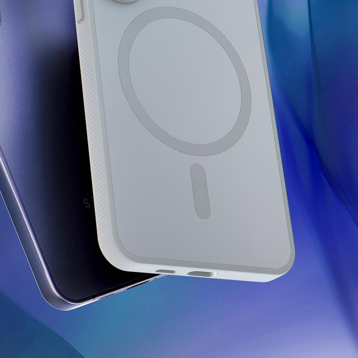 3mk Smoke MagCase for Samsung Galaxy S26 - white