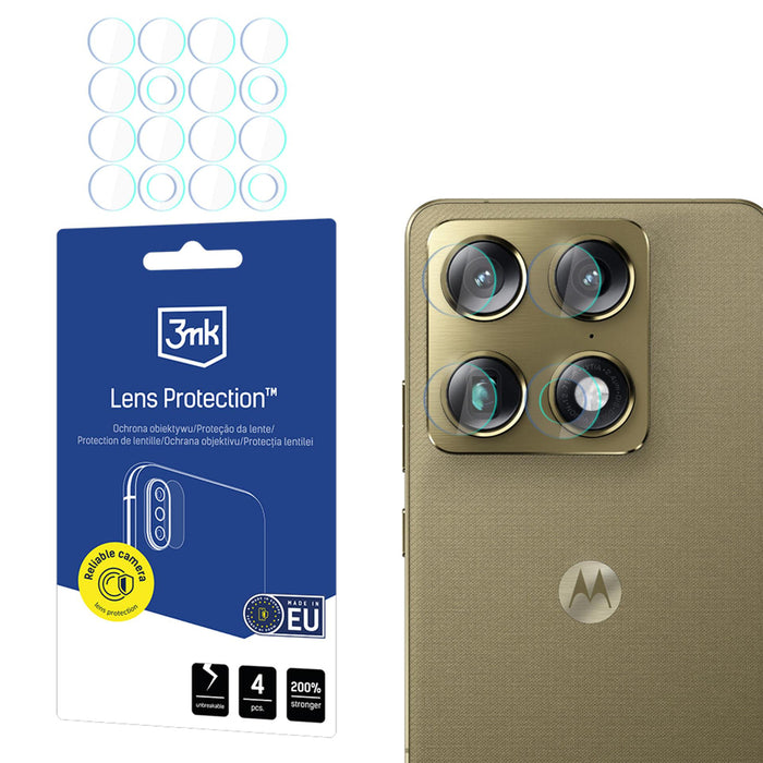 Hybrid Glass for 3mk Camera Lens Lens Protection for Motorola Signature