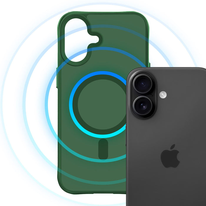 3mk Smoke MagCase for iPhone 17 - Green-Translucent
