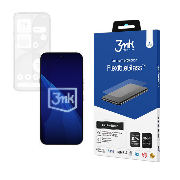 3mk FlexibleGlass™ hybrid glass for Nothing Phone (4a)