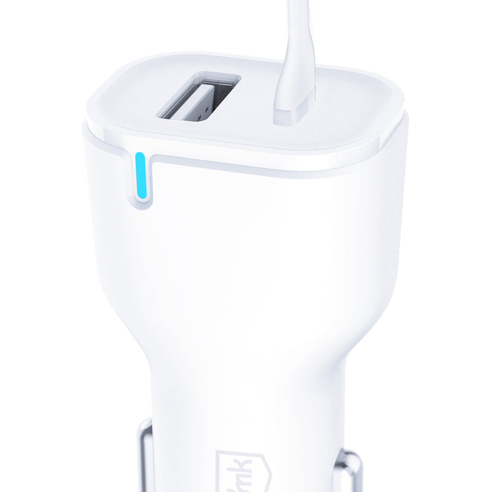 3mk Car Charger 20W PD3.0 QC 3.0 USB 1A1C - White