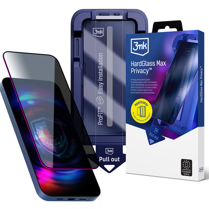 3mk Hardglass Max Privacy Privacy Glass for iPhone 15/16