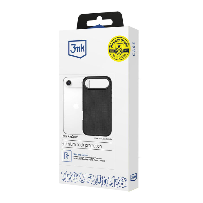 3mk Fortis MagCase for iPhone Air - Black