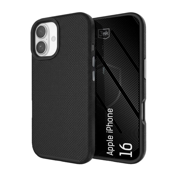 3mk Fortis MagCase for iPhone 16 - black