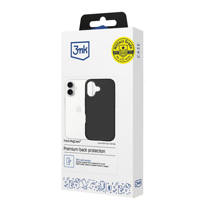 3mk Fortis MagCase for iPhone 17 - black