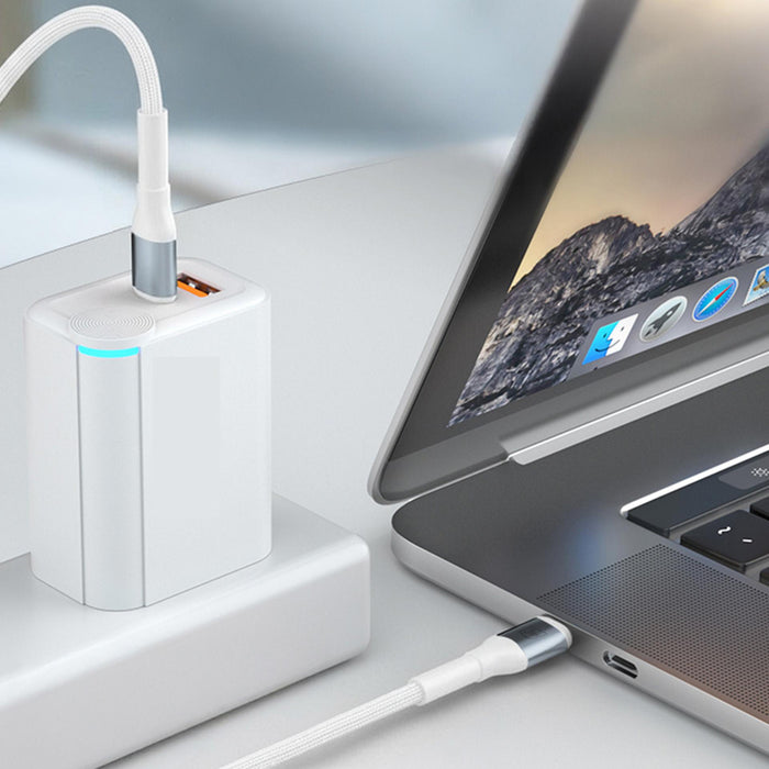 3mk Hyper Cable N-SERIES USB-C / Lightning 50cm PD 3.0 9V/3A 27W - white