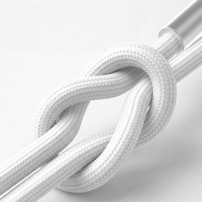 3mk Hyper Cable N-SERIES USB-C / Lightning 50cm PD 3.0 9V/3A 27W - white