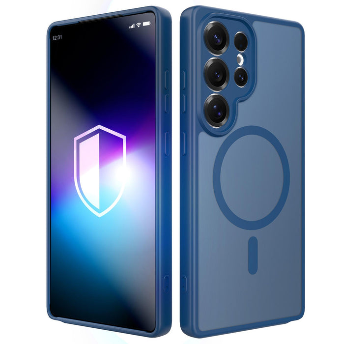 3mk Misty MagCase for Samsung Galaxy S25 Ultra - Blue
